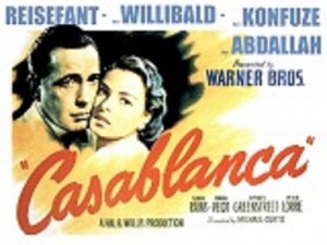 Casablanca Filmplakat Ich glaube, das ist der Beginn einer wunderbaren Freundschaft